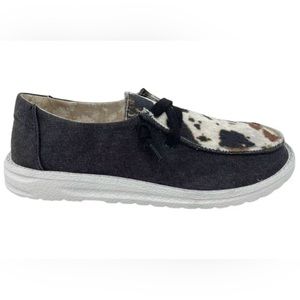 Mooma Slop on Sneaker - Cowprint